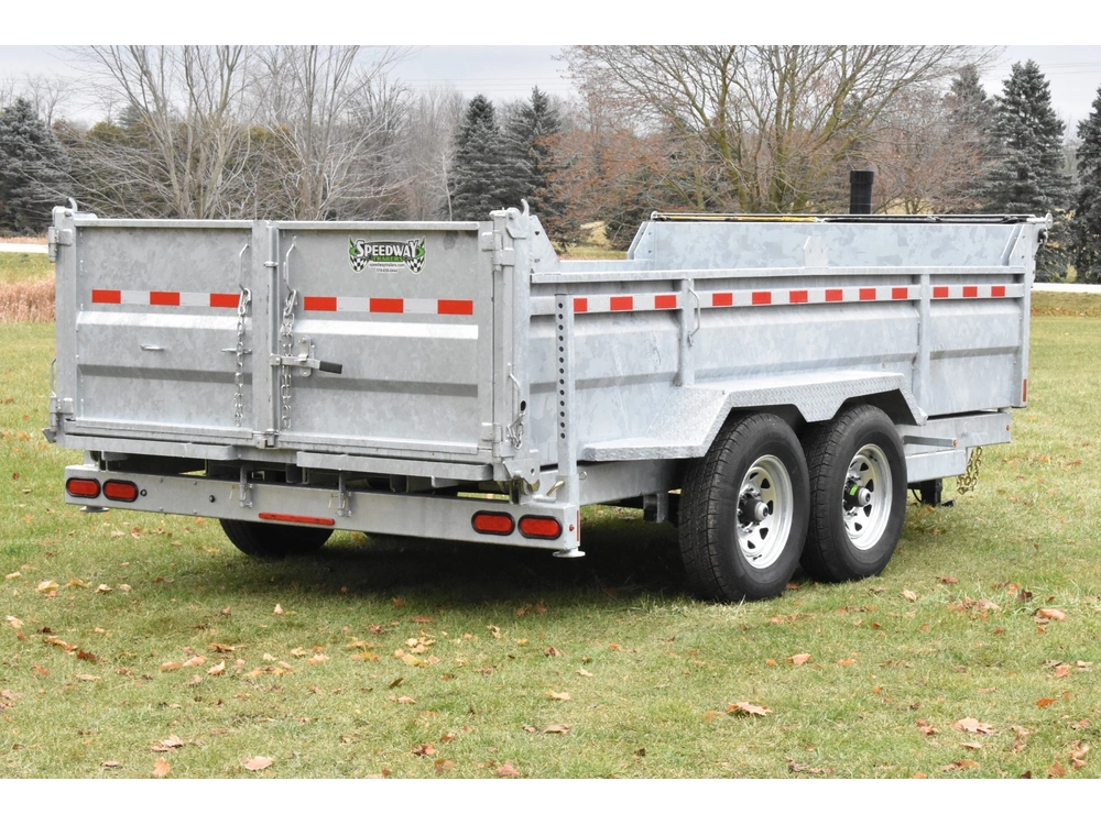 2026 One Sixteen Galvanized Dump 7' X 14' 7t alt