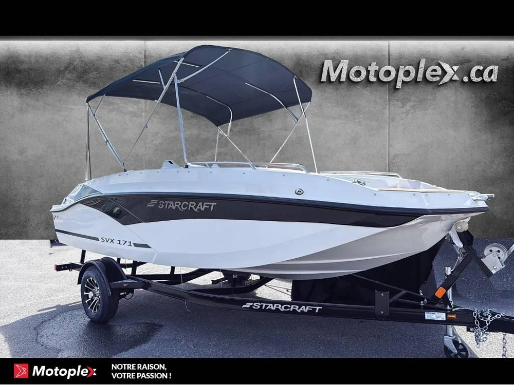 Starcraft Svx 171 Ob 90hp Deck Boat Bateau Ponté 2025 alt