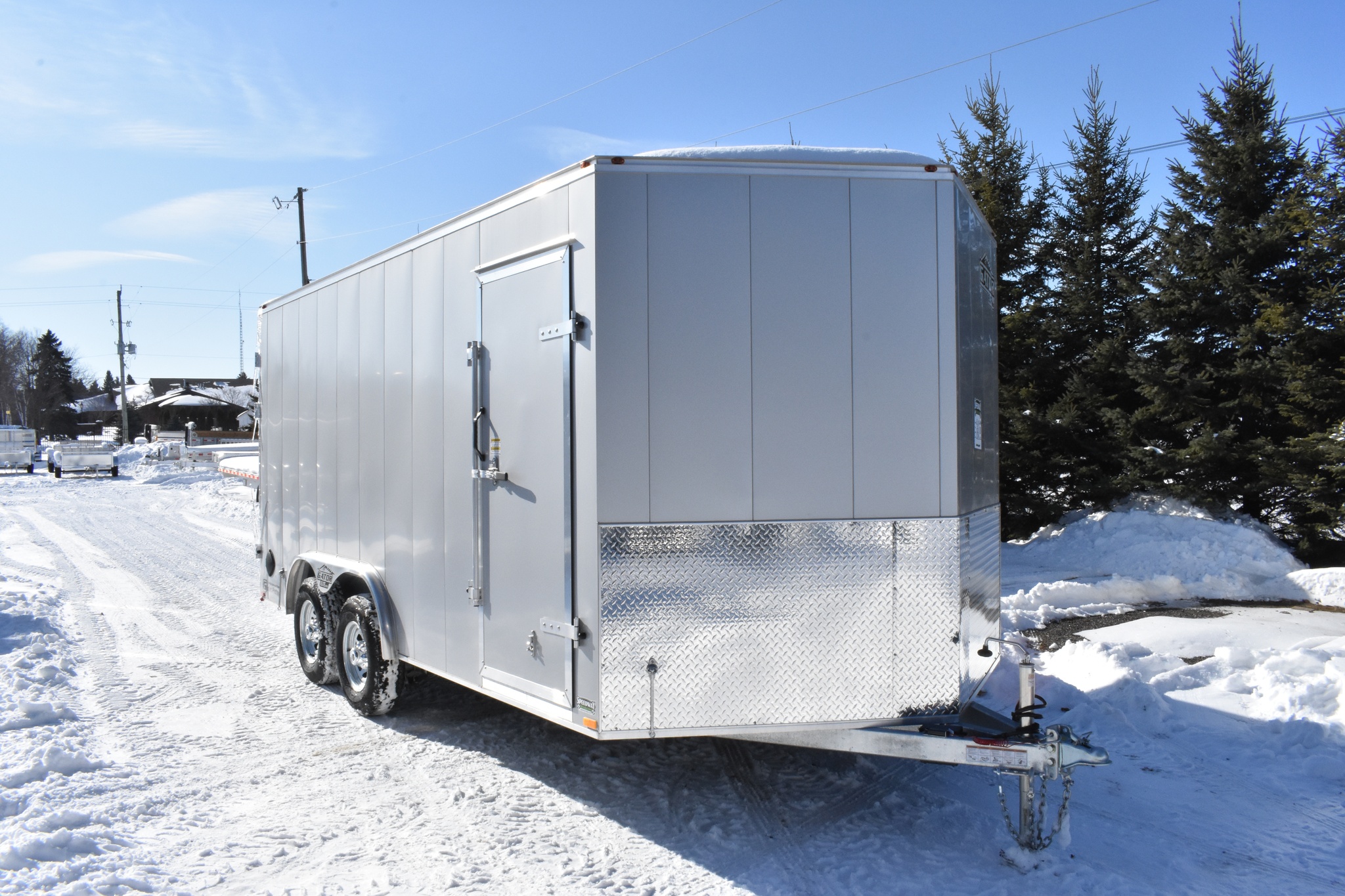 2025 Gator Galvanized Enclosed 8.5' x 16' TA thumbnail 7