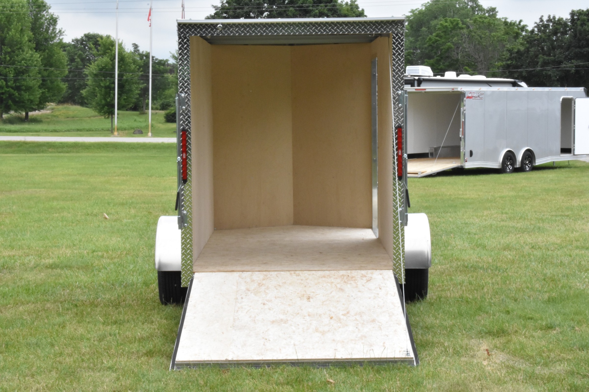 2026 Other Galvanized Enclosed 5' x 10' Single Axle w/ Ramp thumbnail 5