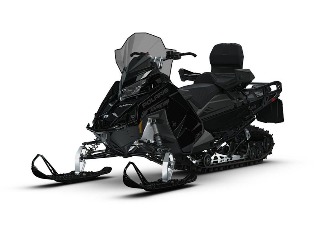 2027 Polaris 650 Voyageur Adventure Ultimate 155 1.6" Gloss Black thumbnail 5