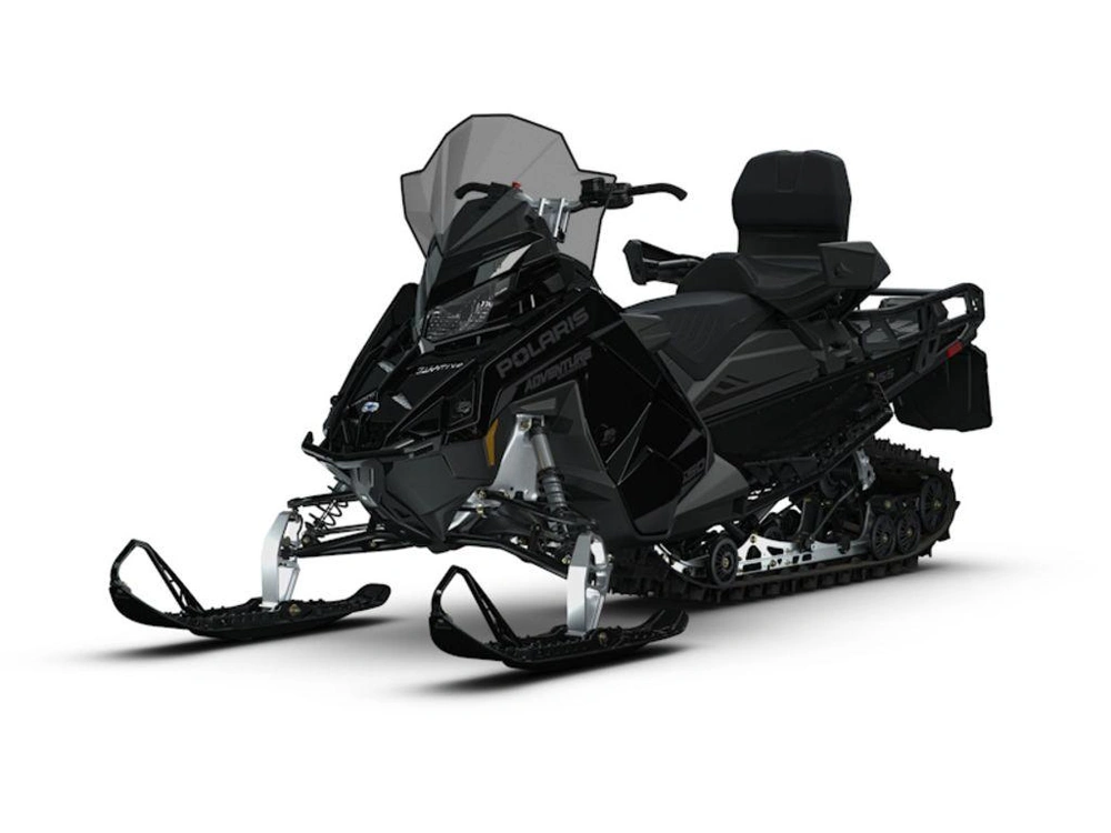 2027 Polaris 650 Voyageur Adventure Ultimate 155 1.6" Gloss Black alt