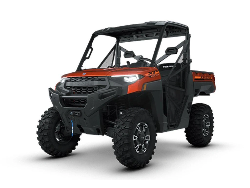 2026 Polaris Ranger Xp 1000 Premium Orange Rust alt
