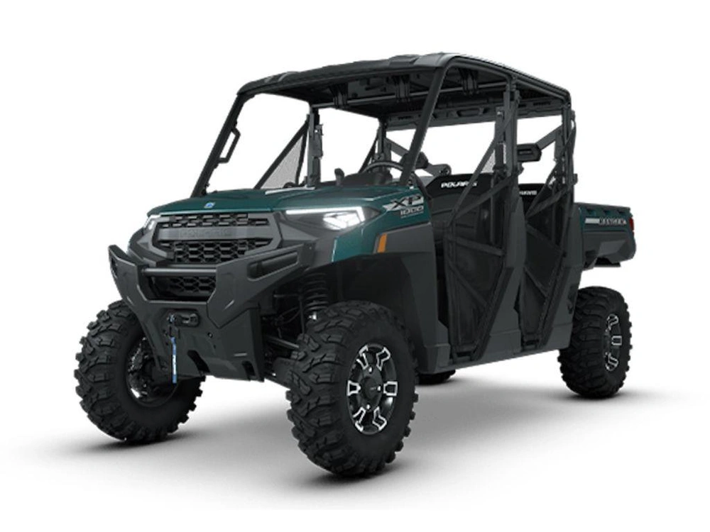 2026 Polaris Ranger Crew Xp 1000 Premium Blue Labyrinth alt