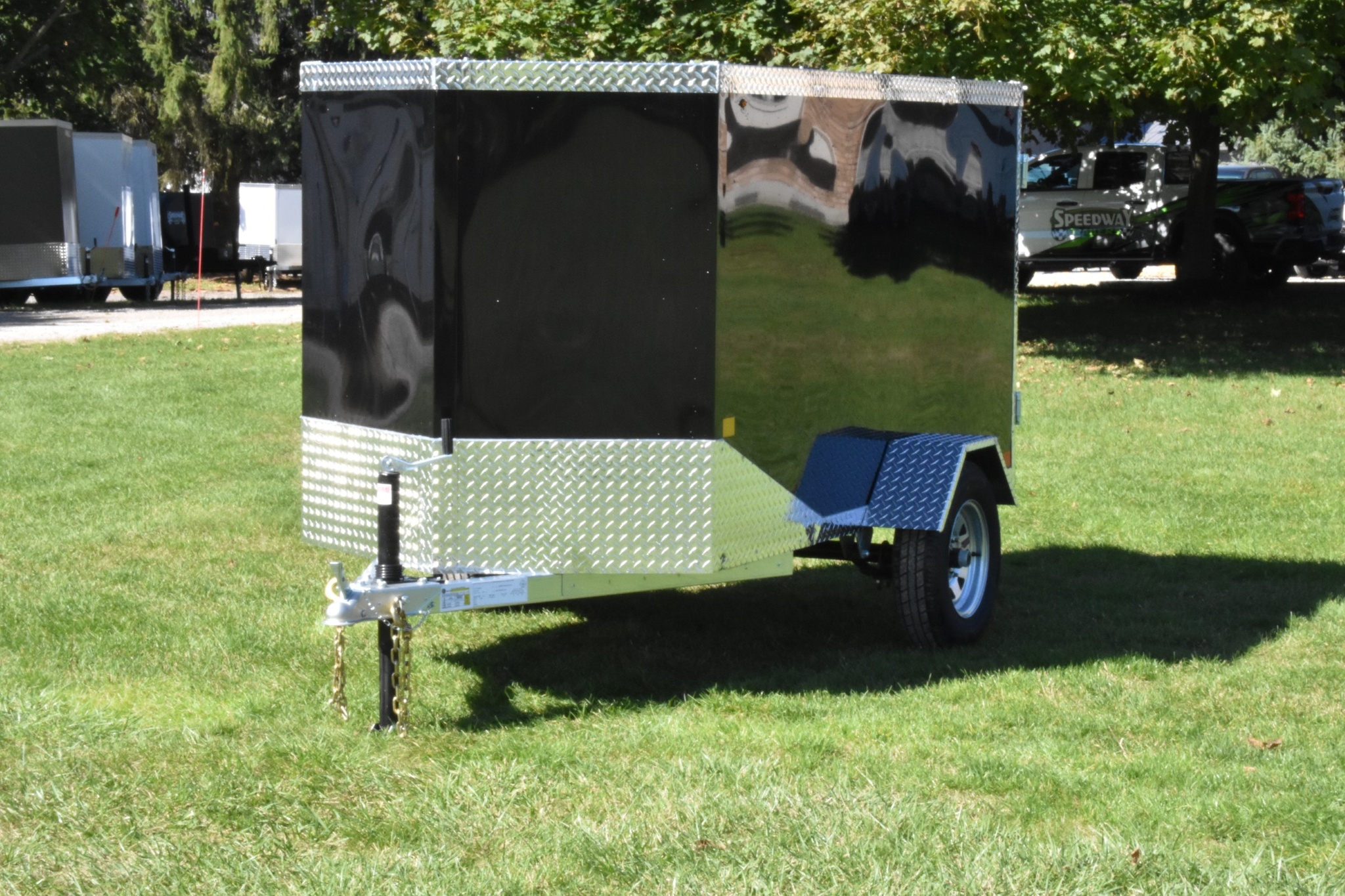 2026 Other Galvanized Enclosed 4' x 8' SA SIDE-DOOR