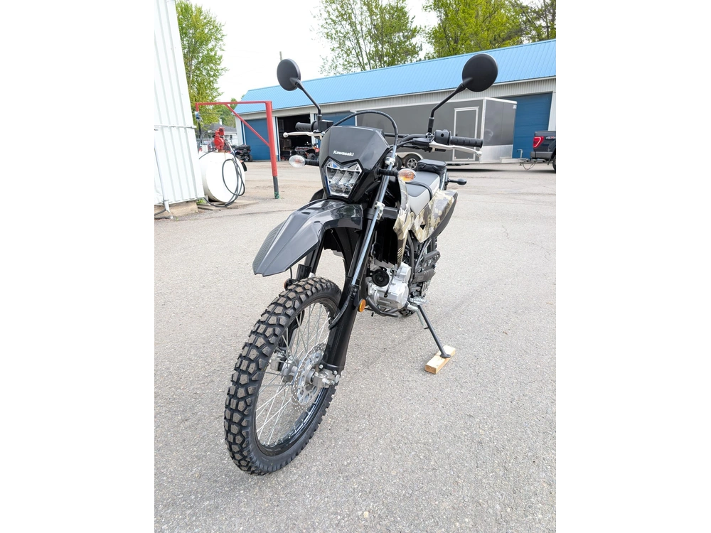 Kawasaki Klx300 Semi-camo 🎯 Moto Double Usage Route Sentier Crf300l Drz400 Wr250r Dual Sport Plaquée 🟢 2026 alt