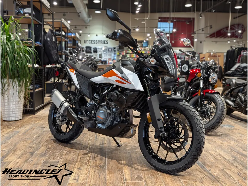 2021 KTM 390 Adventure // Orange/White