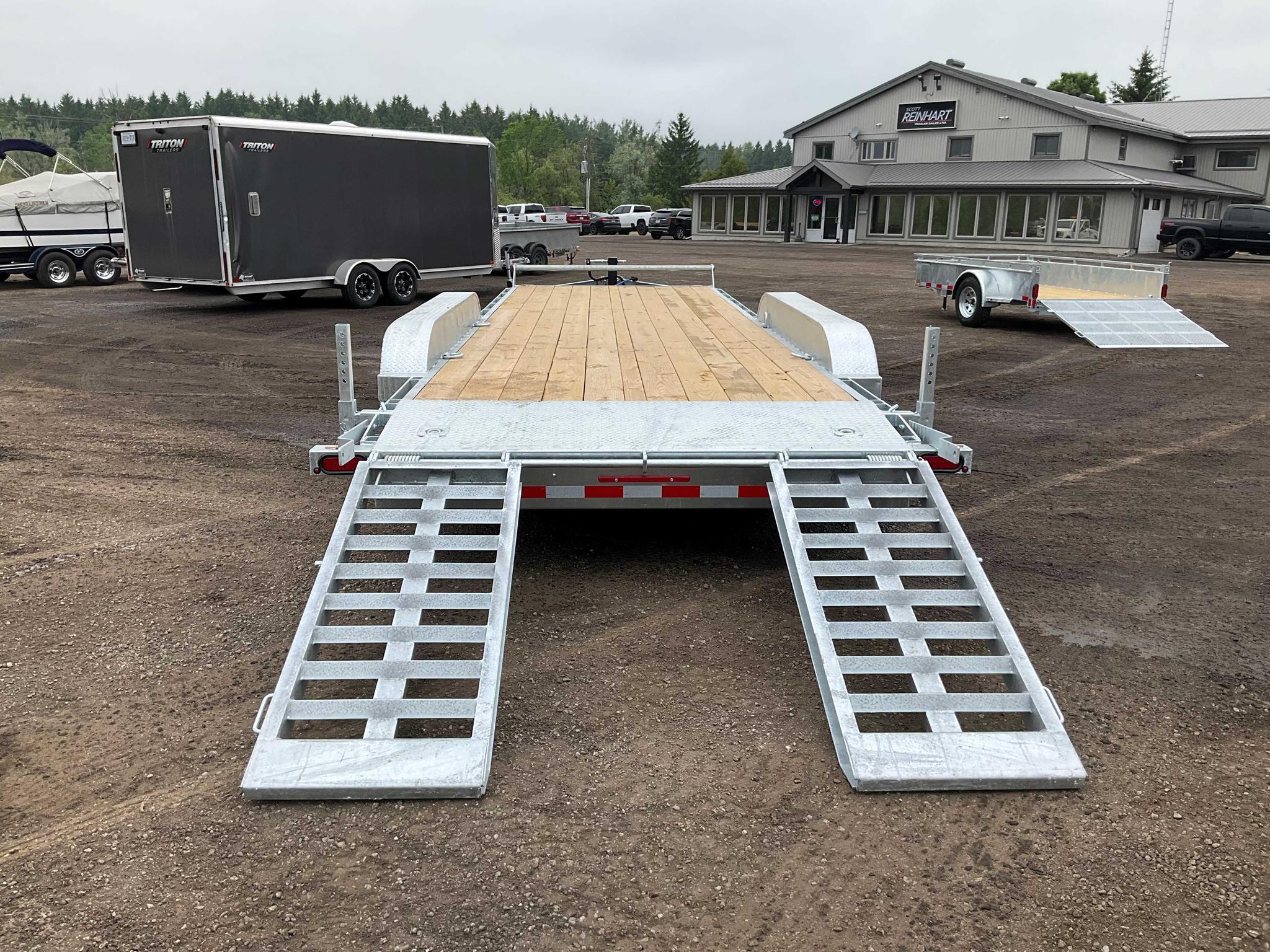 2026 Canada Trailers 82x24 10.5 Ton Galvanized Equipment Trailer thumbnail 7