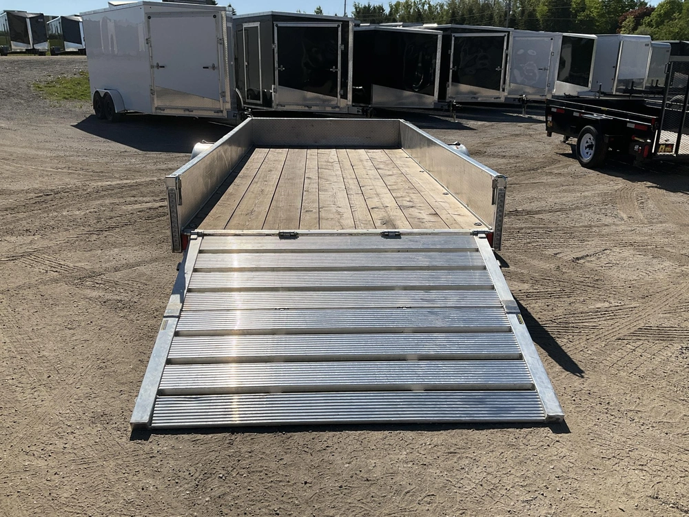 2022 Stronghaul 76x14 All Aluminum Utility Trailer alt