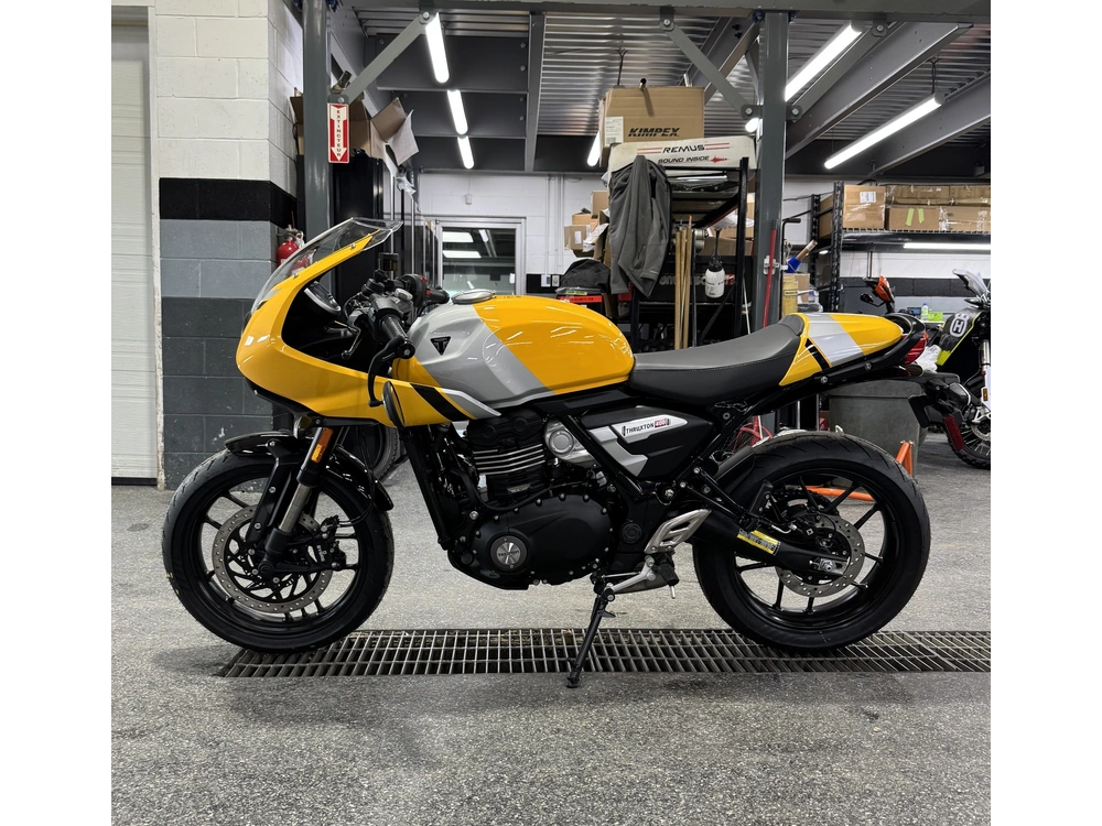 2026 Triumph Thruxton 400 Jaune alt