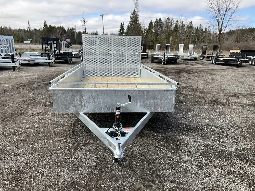 2026 Canada Trailers 6x12 Galvanized Utility Trailer alt