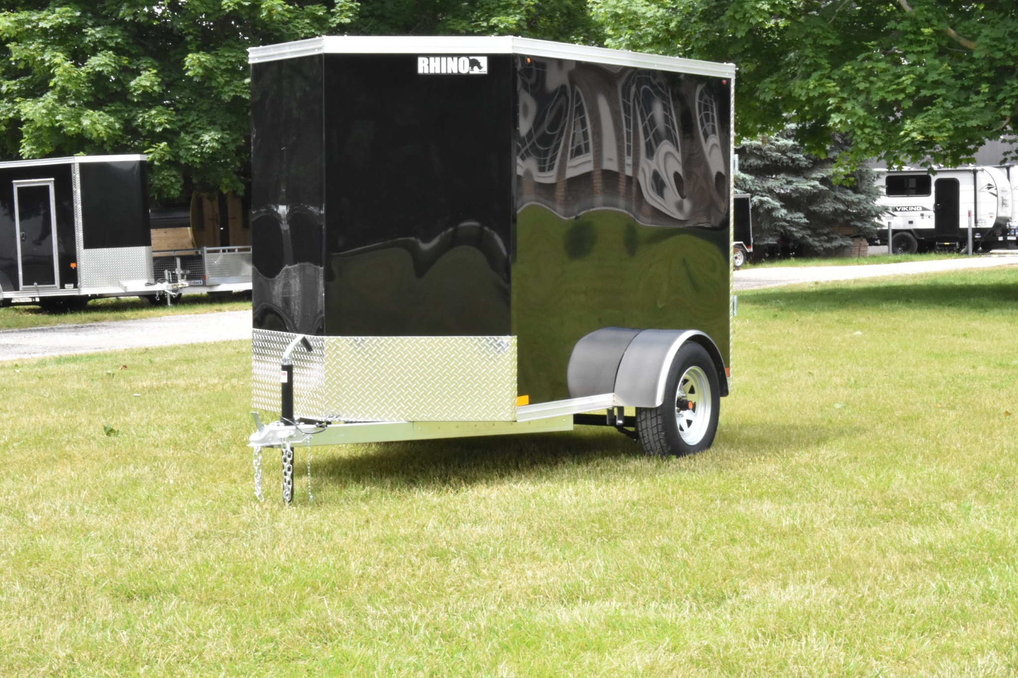 2026 Other Galvanized Enclosed 5' x 8' Single Axle w/ Ramp