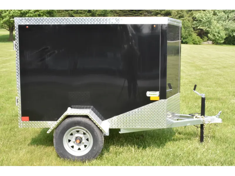2026 Rhino Galvanized Enclosed 4' x 6' SA