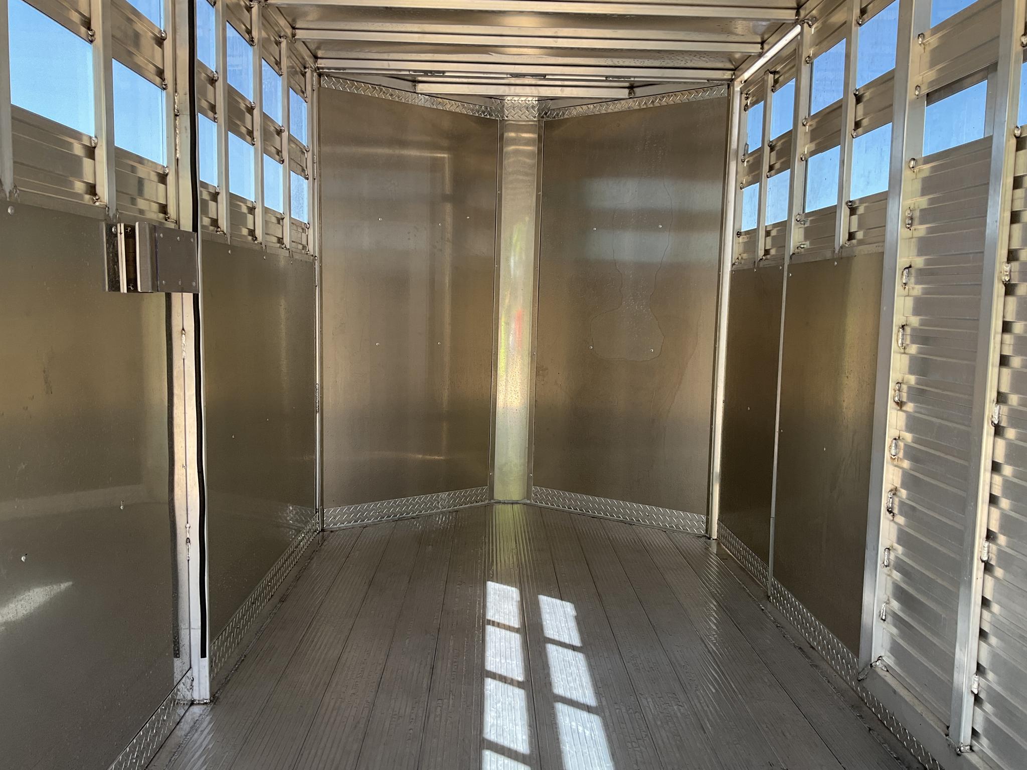 2027 Other 78" x 16' Plus V-Nose Aluminum Livestock Trailer thumbnail 13