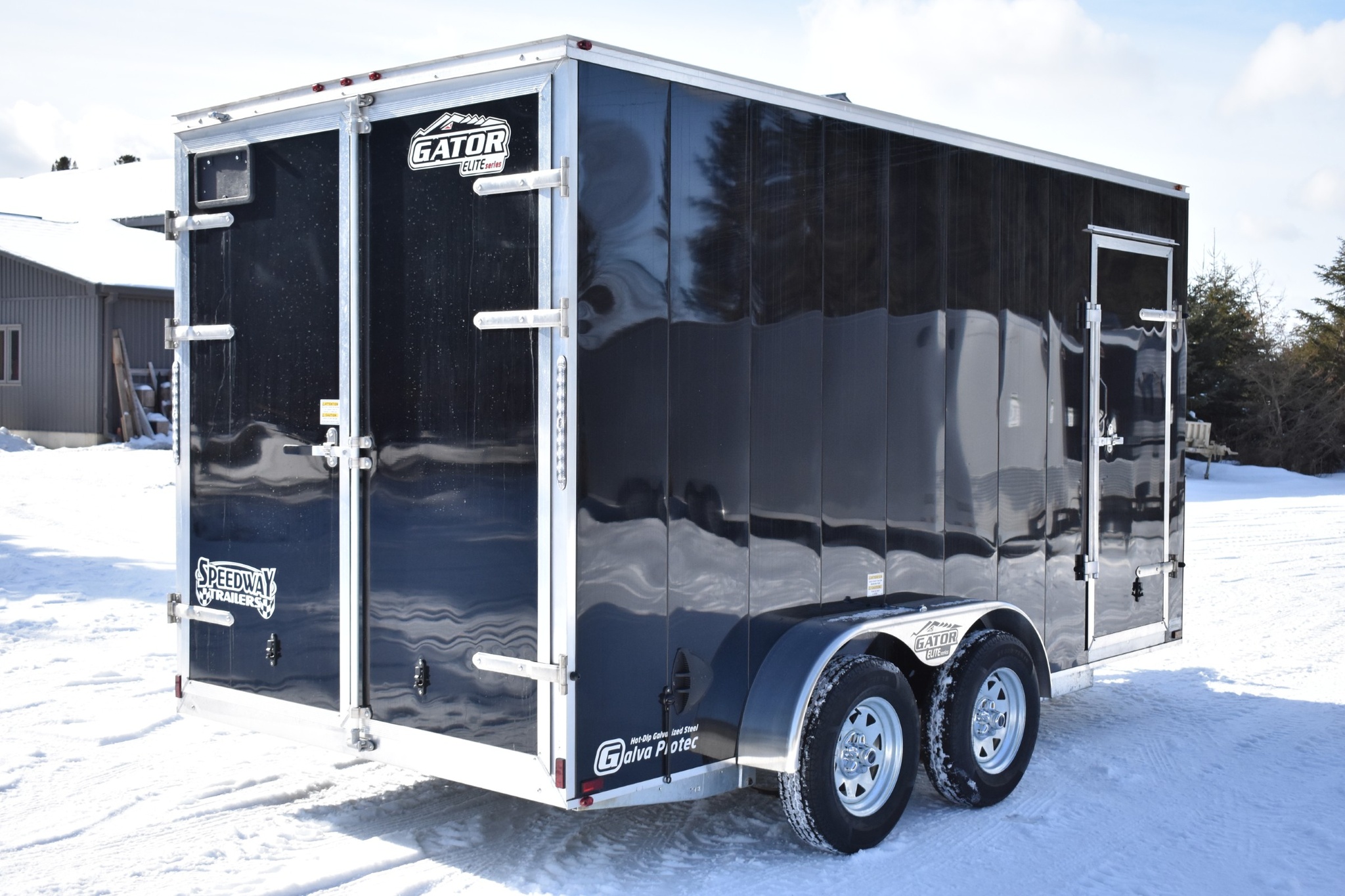 2026 Gator Galvanized Enclosed 7' x 14' TA thumbnail 7
