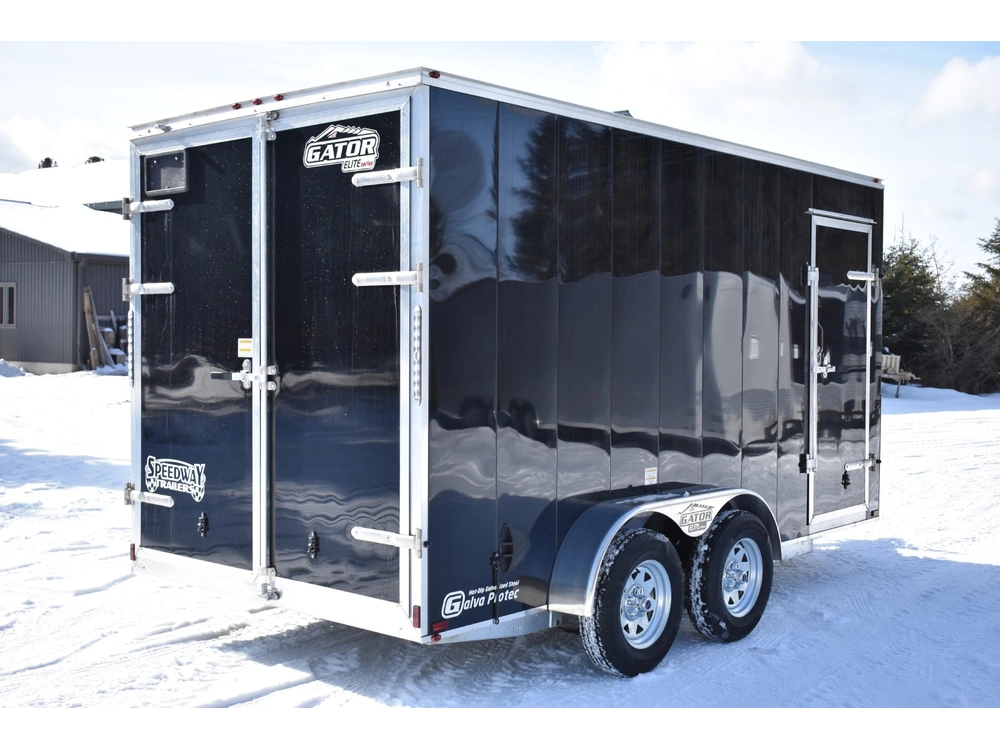 2026 Gator Galvanized Enclosed 7' X 14' Ta alt