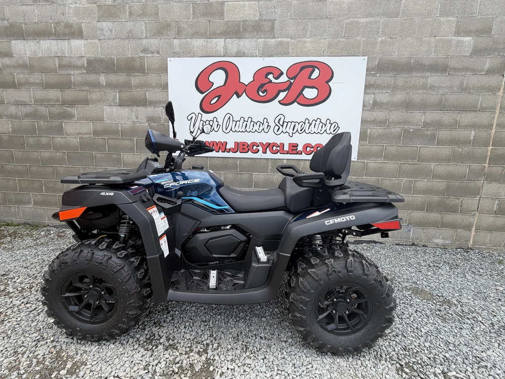 2025 Cfmoto Cforce 600 Touring Twilight Blue alt