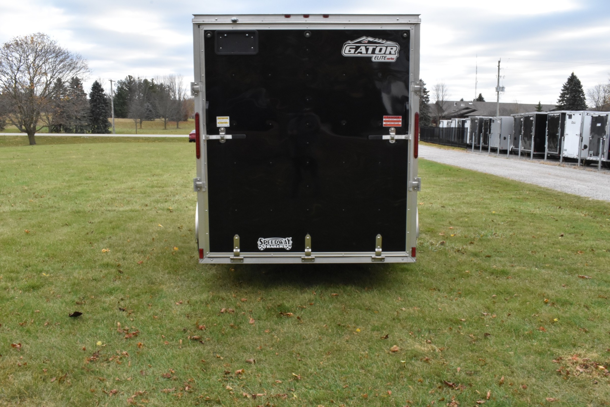 2026 Gator Galvanized Enclosed 6' x 12' Single Axle w/ Ramp thumbnail 4