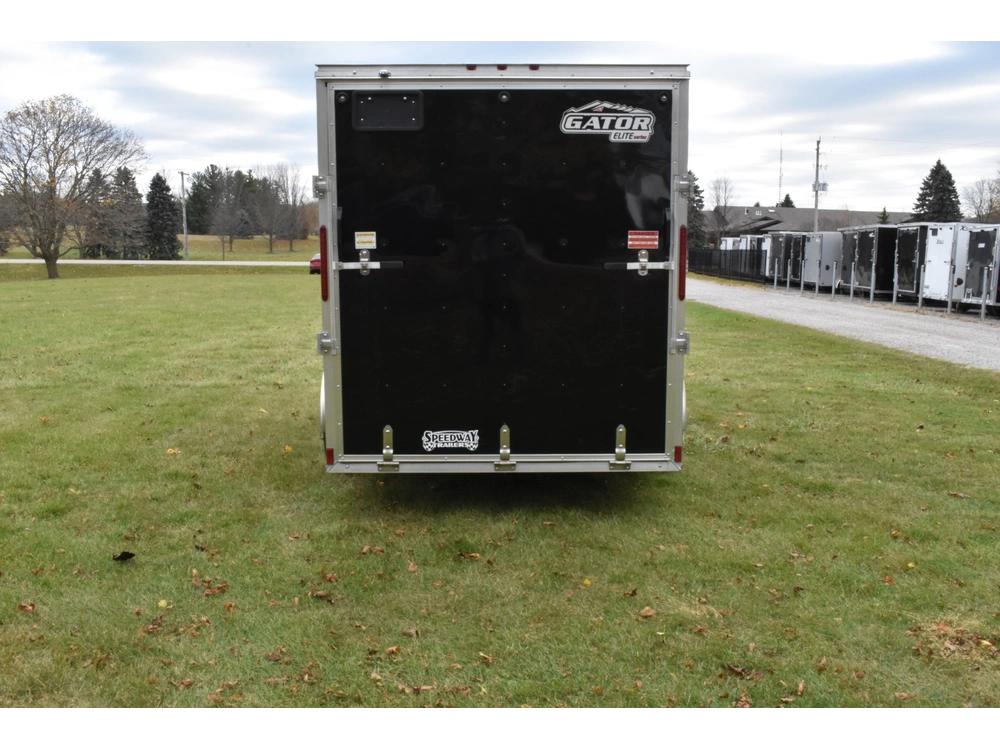 2026 Gator Galvanized Enclosed 6' X 12' Single Axle W/ Ramp alt