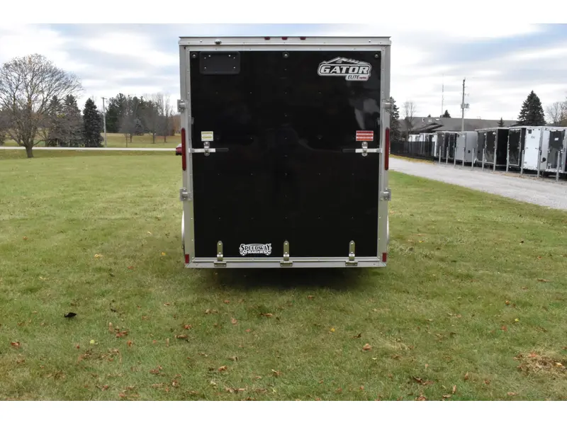 2026 Gator Galvanized Enclosed 6' x 12' Single Axle w/ Ramp