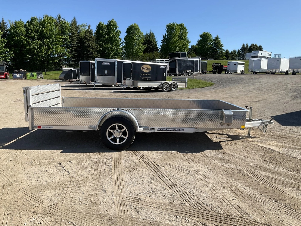 2022 Stronghaul 76x14 All Aluminum Utility Trailer alt