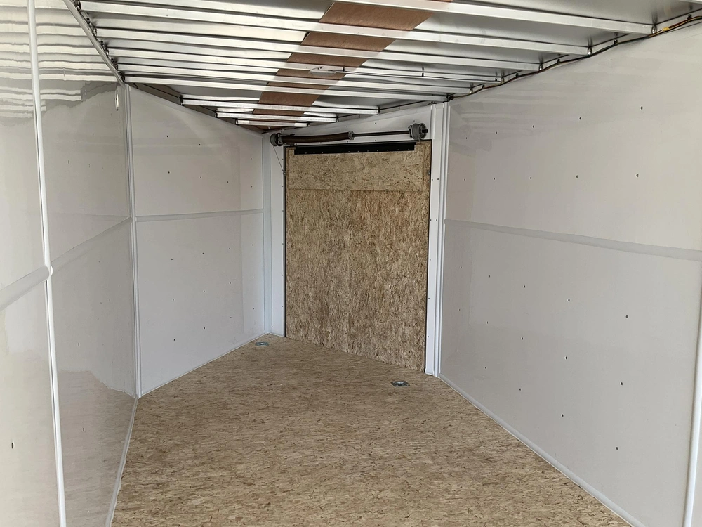 2026 Xcel Trailers 7.5x22 Plus V-nose Aluminum Snowmobile Trailer alt