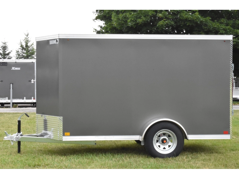 2025 Rhino Galvanized Enclosed 5' X 10' Sa Ramp alt