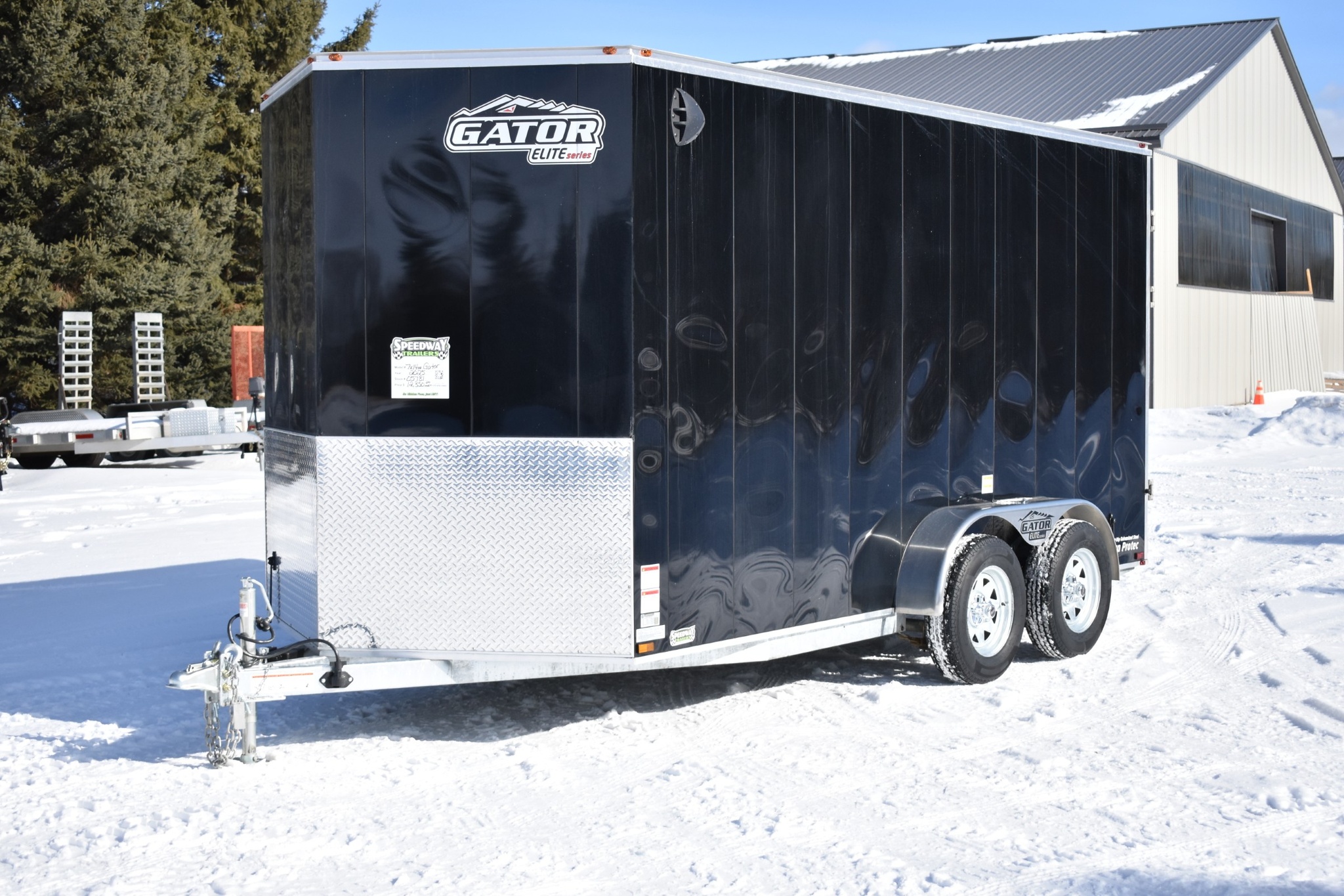 2026 Gator Galvanized Enclosed 7' x 14' TA