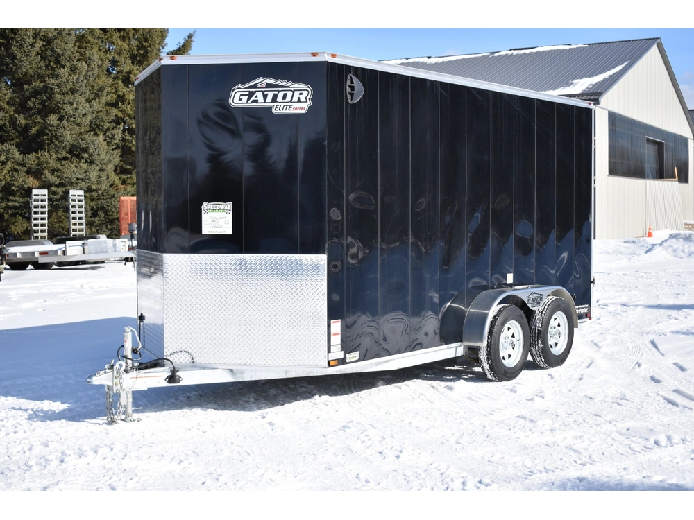 2026 Gator Galvanized Enclosed 7' X 14' Ta alt
