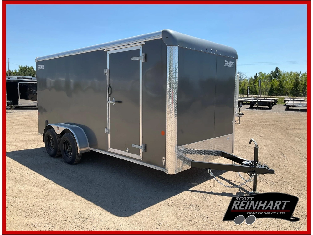 2026 Car Mate Trailers 7x16 Hd Sportster Cargo Trailer alt