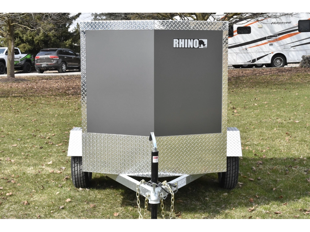 2026 Rhino Galvanized Enclosed 4' X 6' Sa alt
