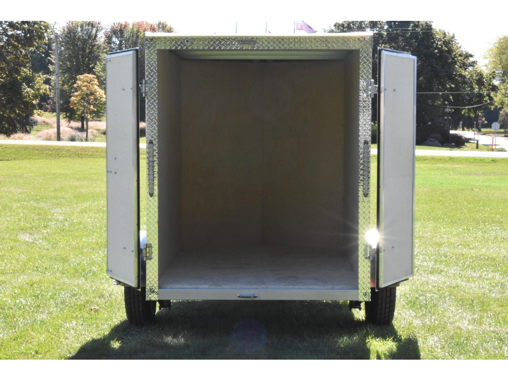2026 Rhino Galvanized Enclosed 5' X 8' Sa Dd alt