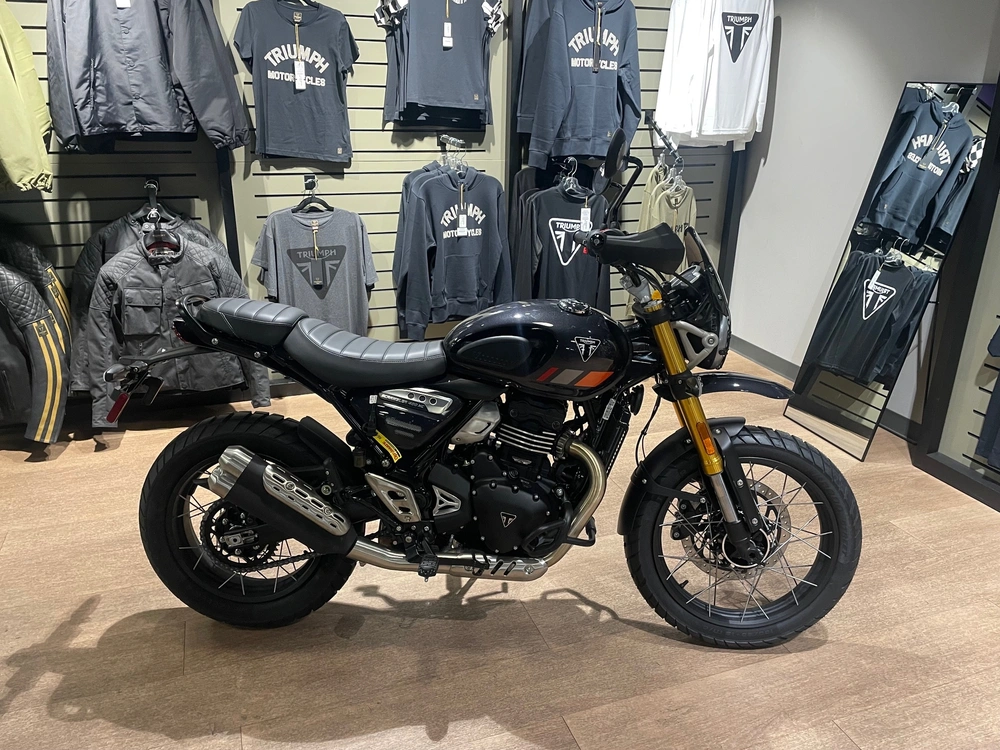2026 Triumph Scrambler 400 Xc - Storm Grey alt