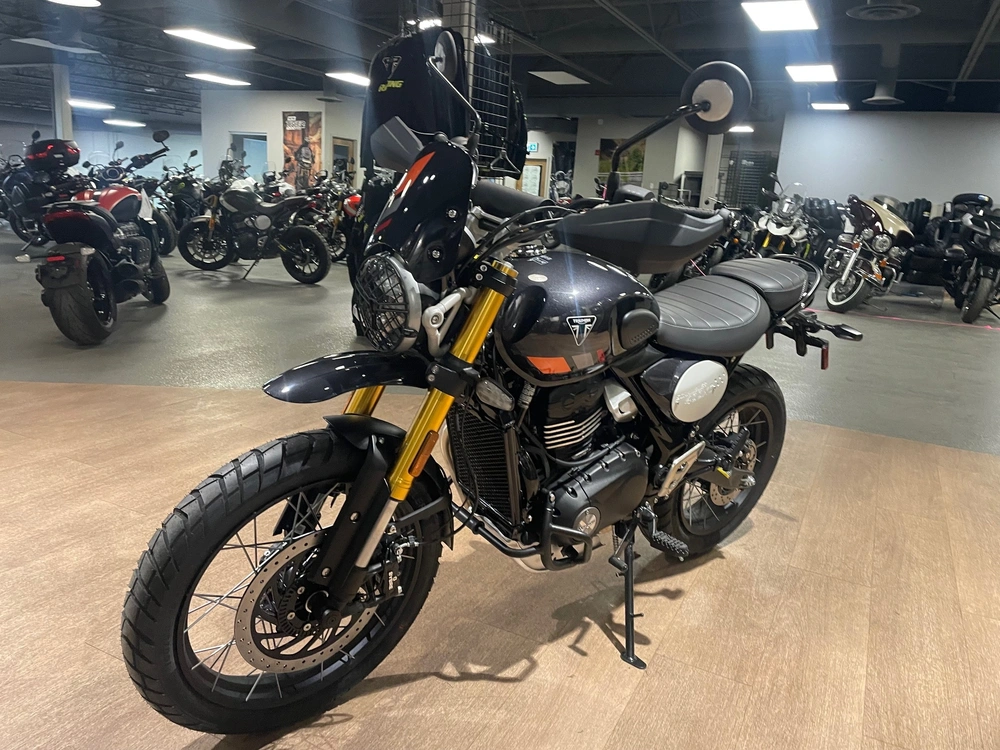 2026 Triumph Scrambler 400 Xc - Storm Grey alt