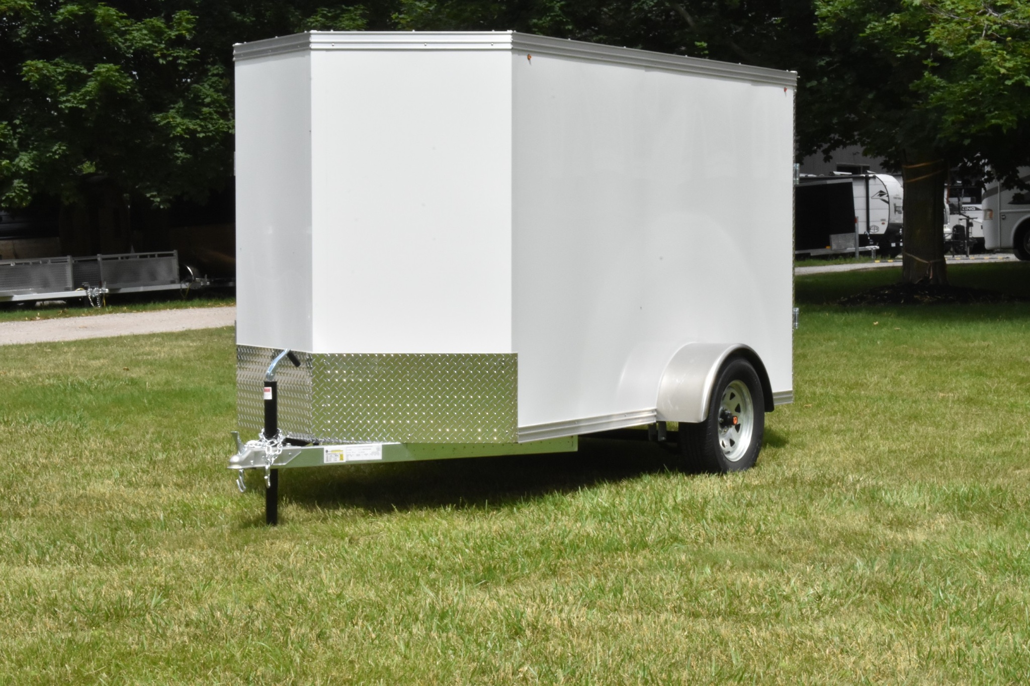2026 Other Galvanized Enclosed 5' x 10' Single Axle w/ Ramp