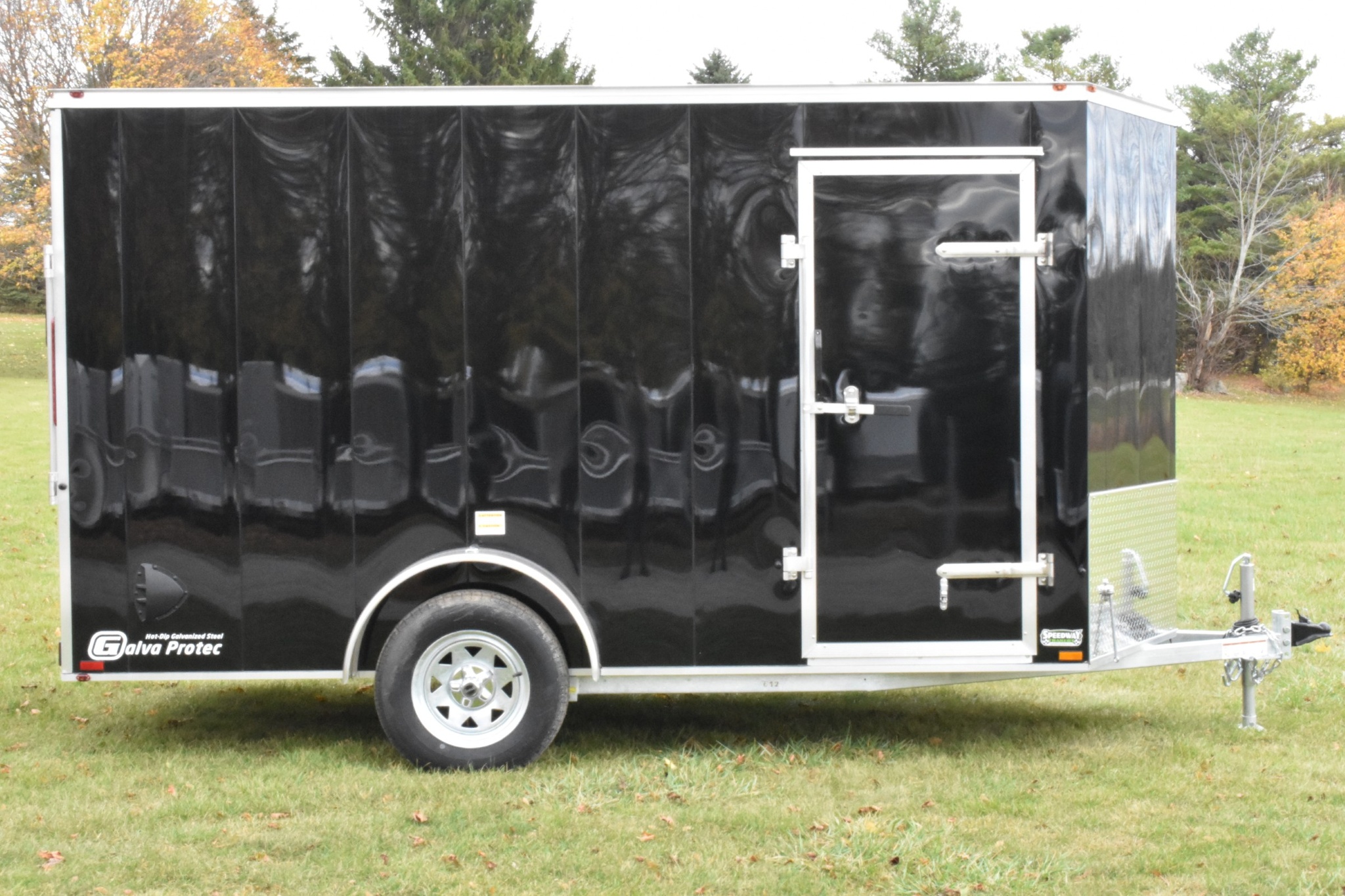 2026 Gator Galvanized Enclosed 6' x 12' Single Axle w/ Ramp thumbnail 8