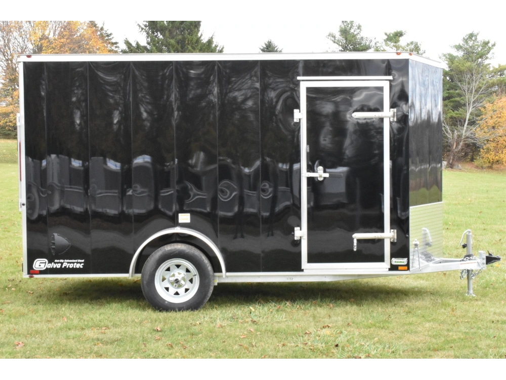 2026 Gator Galvanized Enclosed 6' X 12' Single Axle W/ Ramp alt