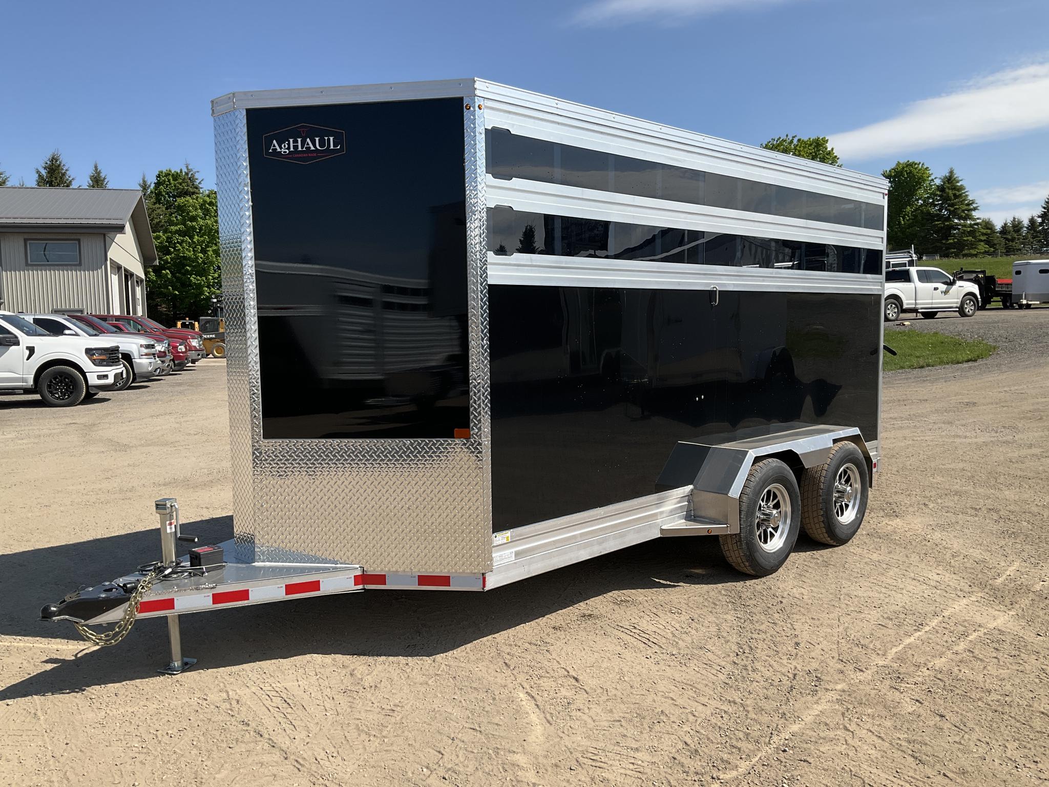2027 Other 78" x 16' Plus V-Nose Aluminum Livestock Trailer thumbnail 4