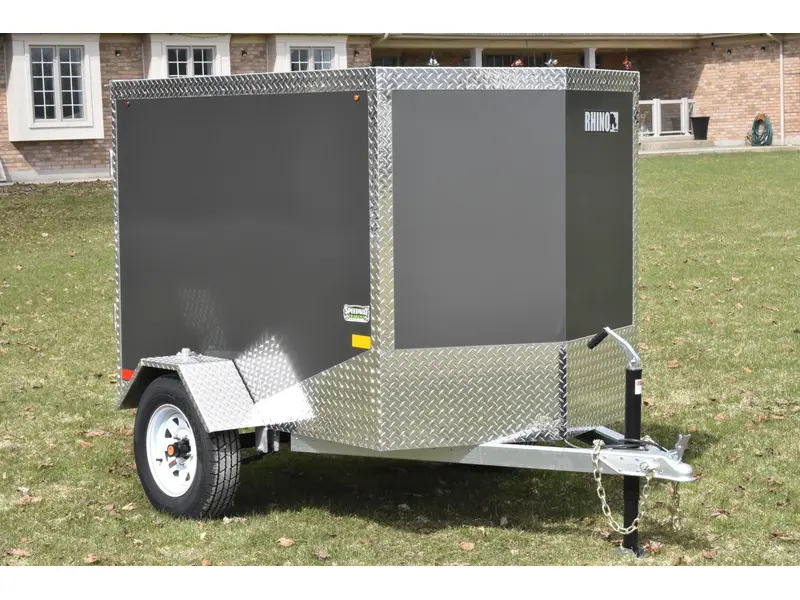 2026 Rhino Galvanized Enclosed 4' x 6' SA