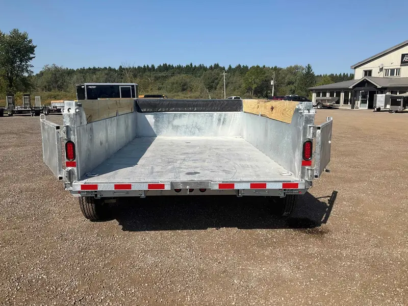 2026 Canada Trailers 83x12 7 Ton Galvanized Dump Trailer