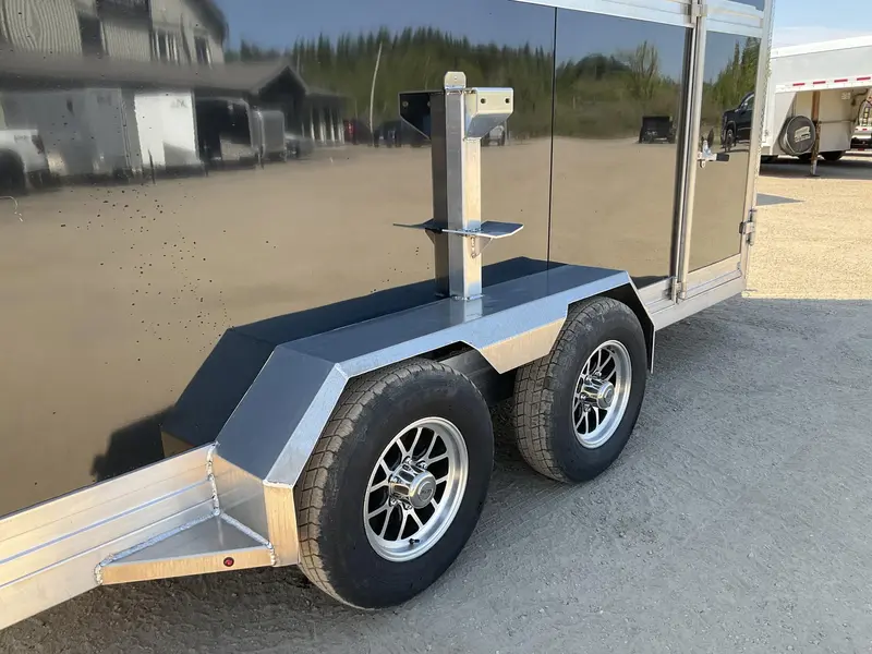 2027 Aghaul 78" x 16' Plus V-Nose Aluminum Livestock Trailer