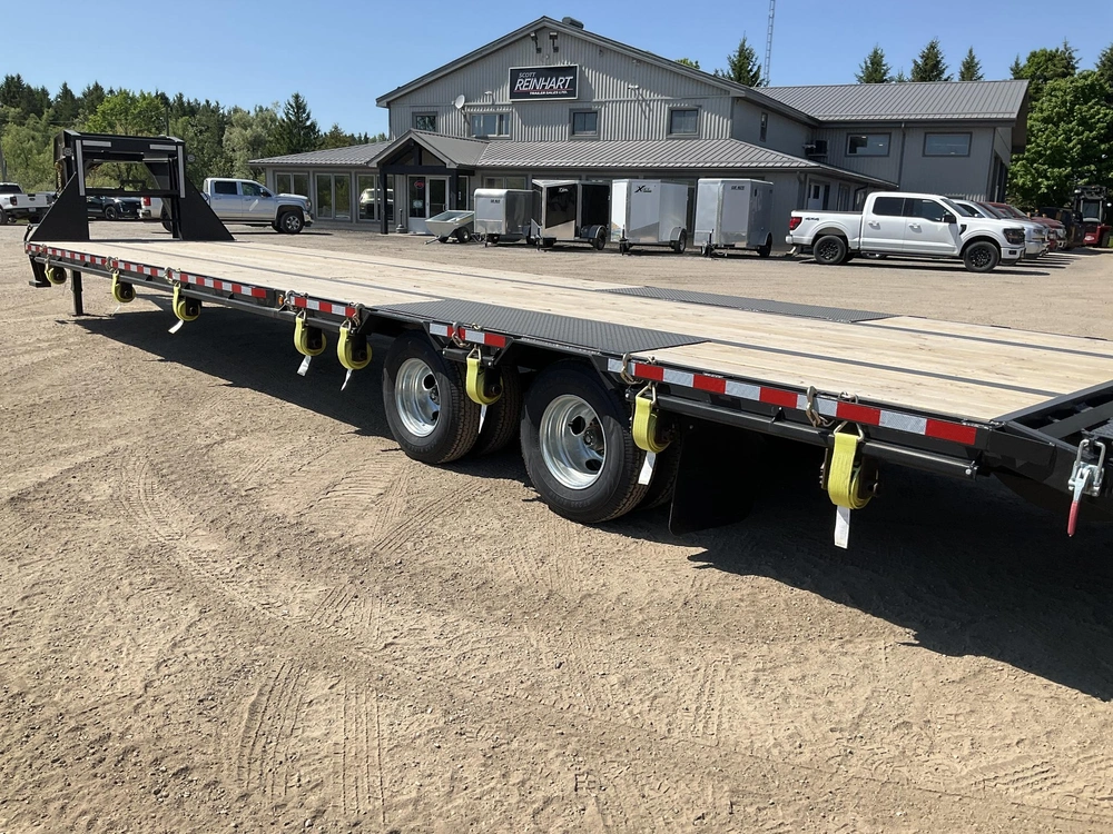 2026 Canada Trailers 8.5x40 12 Ton Gooseneck Equipment Trailer alt