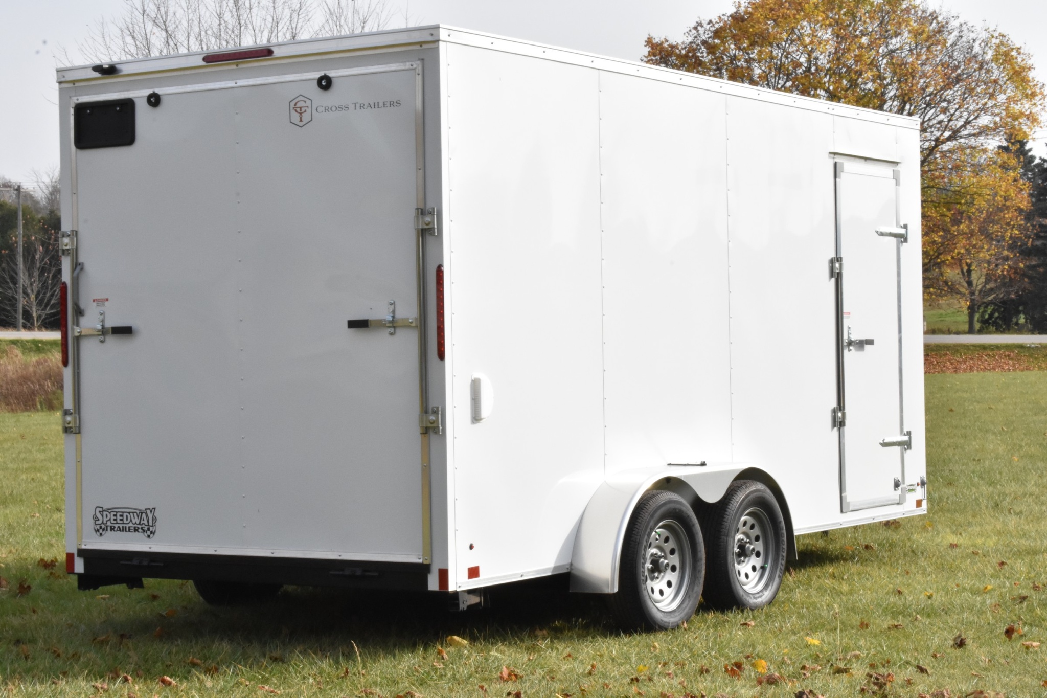 2026 Other Painted Steel Enclosed (Beta) 7' x 16' Tandem Axle w/ Ramp thumbnail 7
