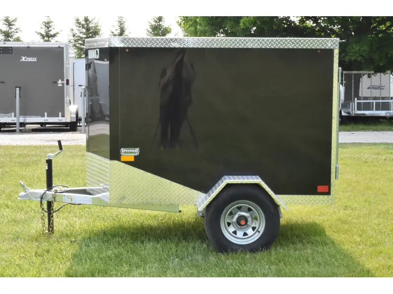 2026 Rhino Galvanized Enclosed 4' x 6' SA