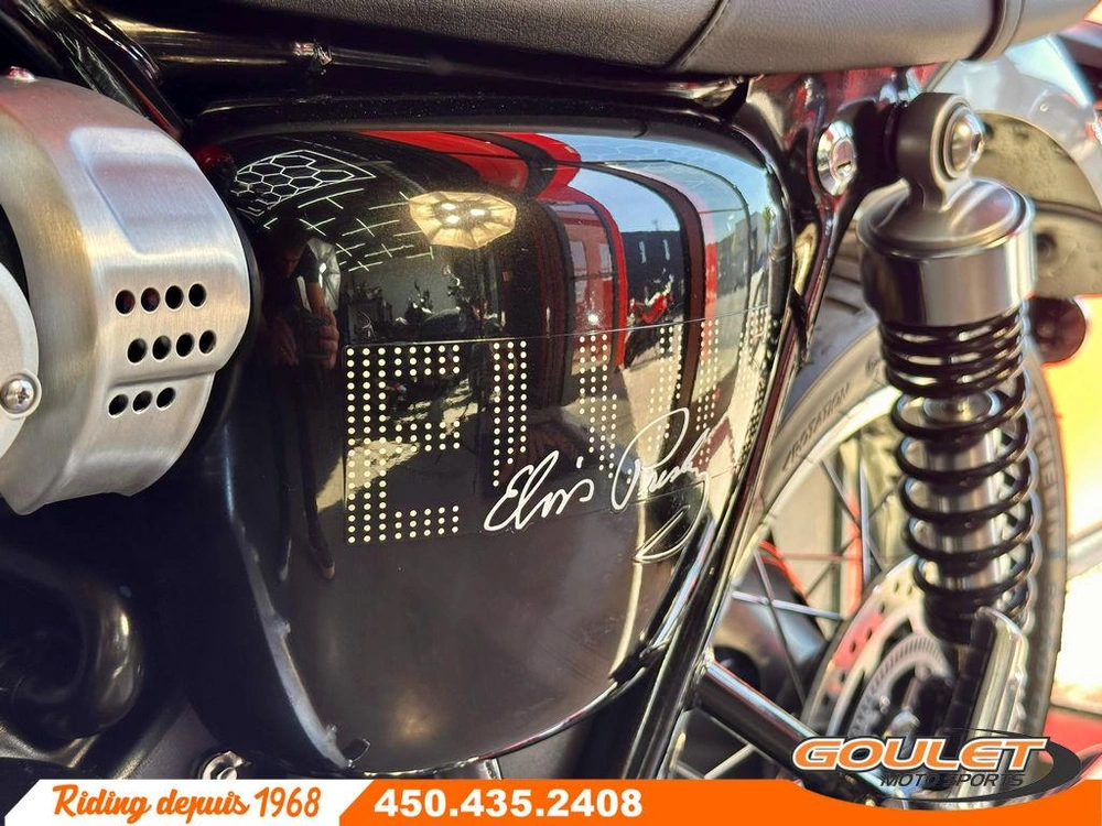 Triumph Bonneville T120 Elvis Presley 2025 alt