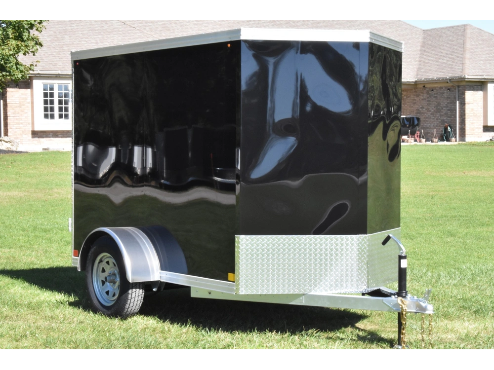 2026 Rhino Galvanized Enclosed 5' X 8' Sa Dd alt