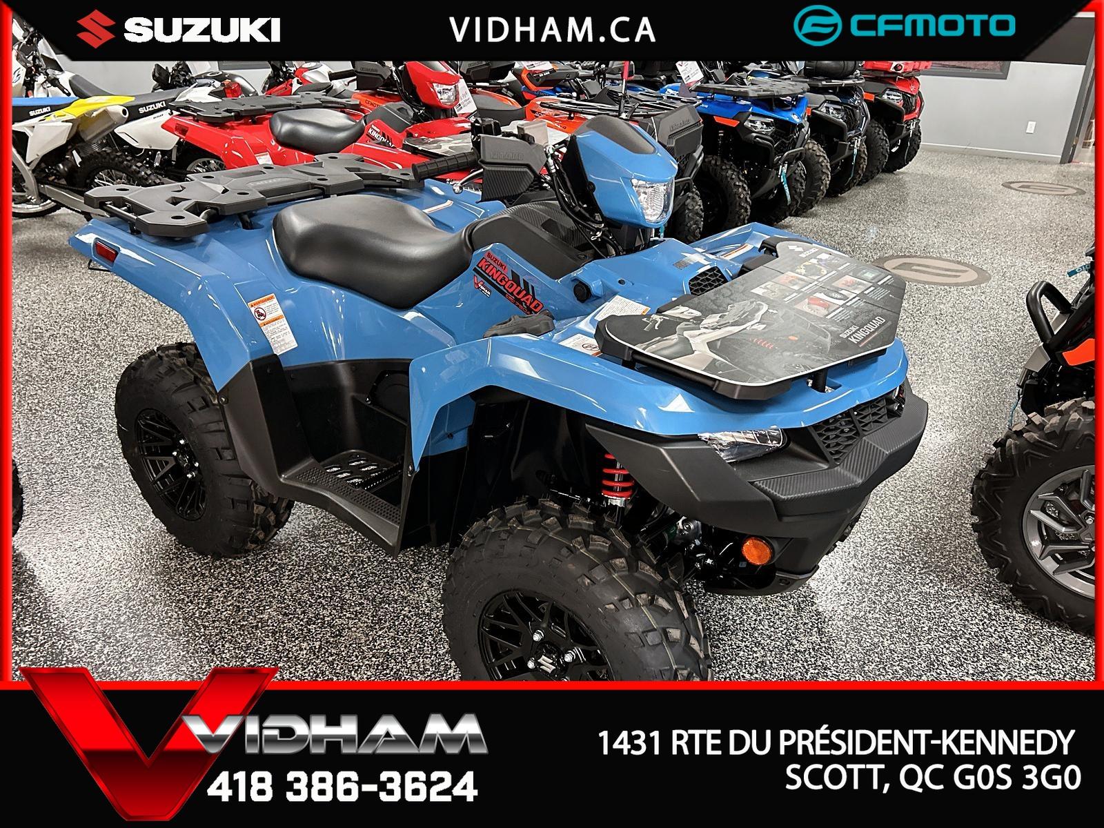 2026 Suzuki KingQuad 750XPZ BLEU