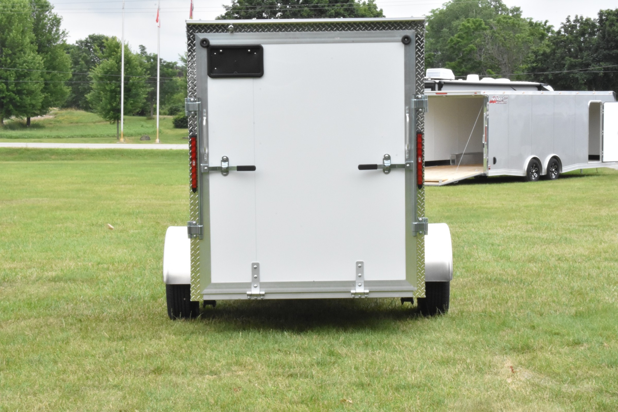 2026 Other Galvanized Enclosed 5' x 10' Single Axle w/ Ramp thumbnail 4