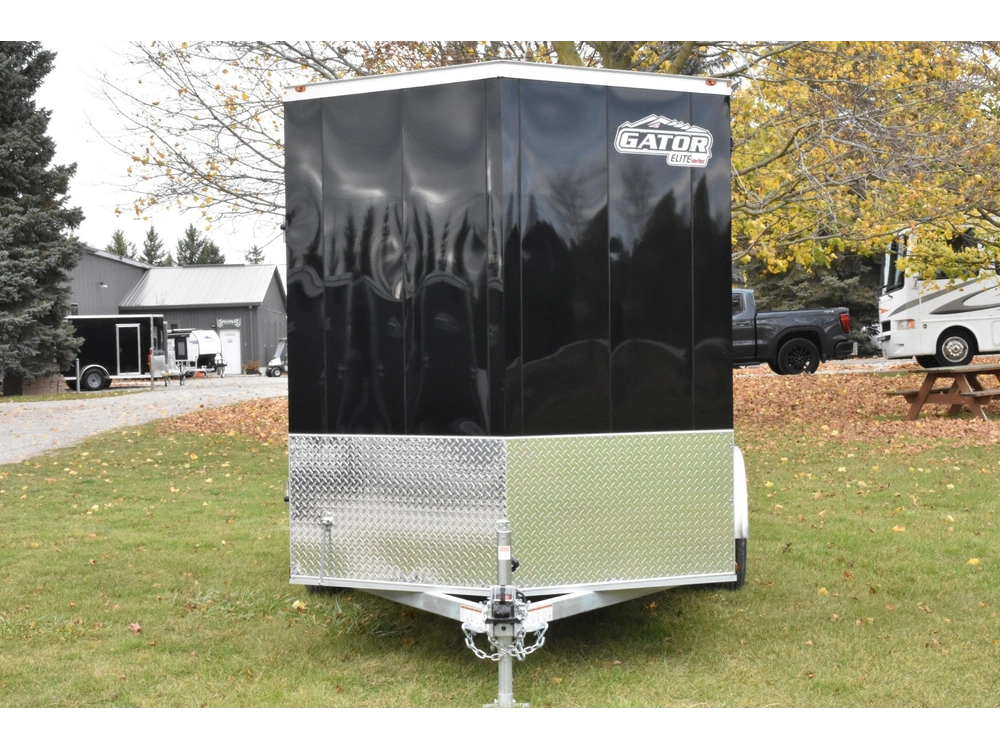 2026 Gator Galvanized Enclosed 6' X 12' Single Axle W/ Ramp alt