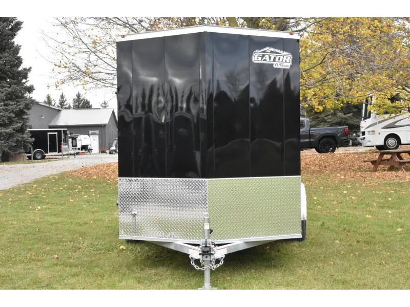 2026 Gator Galvanized Enclosed 6' x 12' Single Axle w/ Ramp